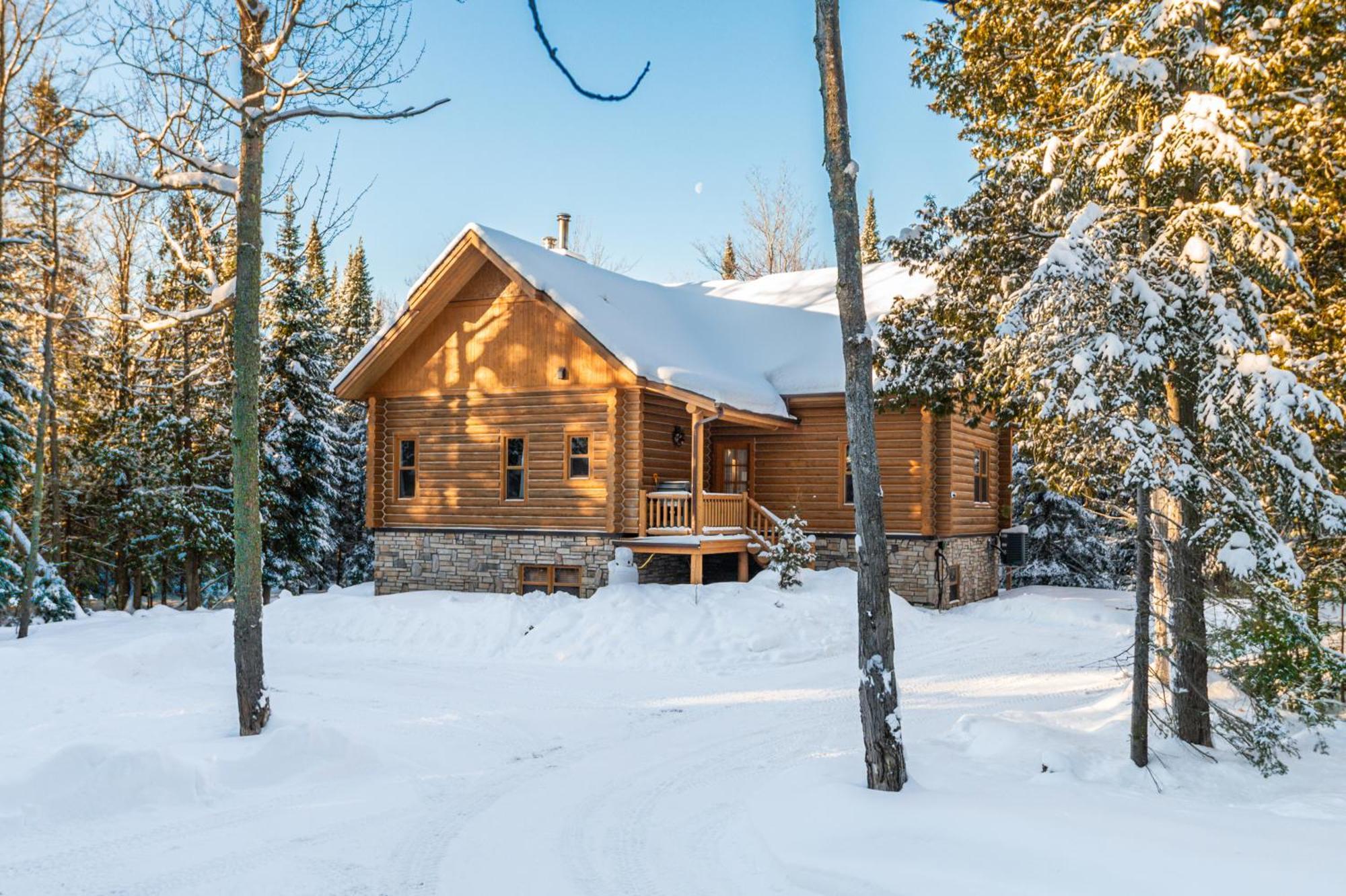 Fiddler Lake Resort Chalet 53 Cerf Mille-Isles Exterior foto