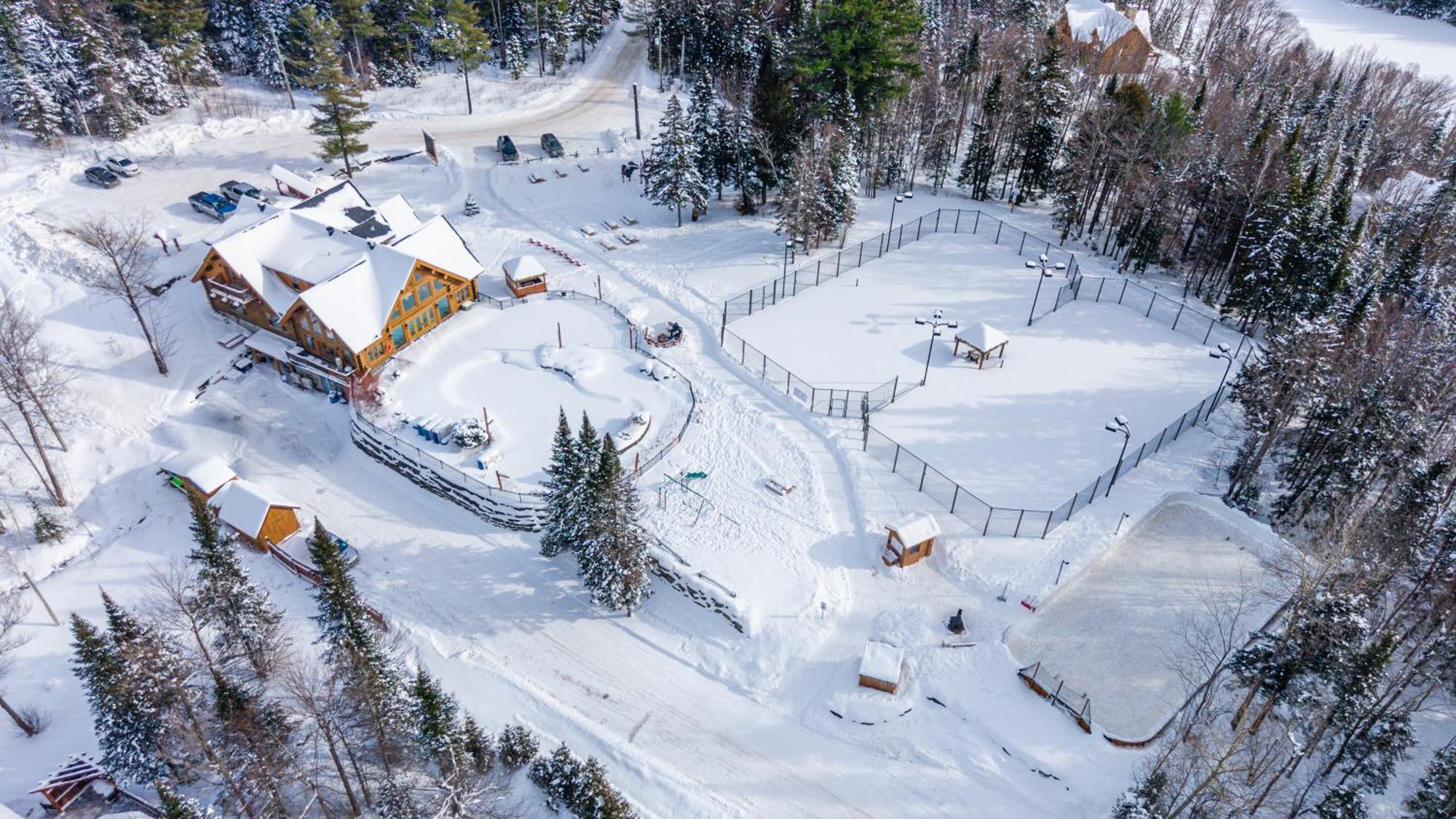 Fiddler Lake Resort Chalet 53 Cerf Mille-Isles Exterior foto