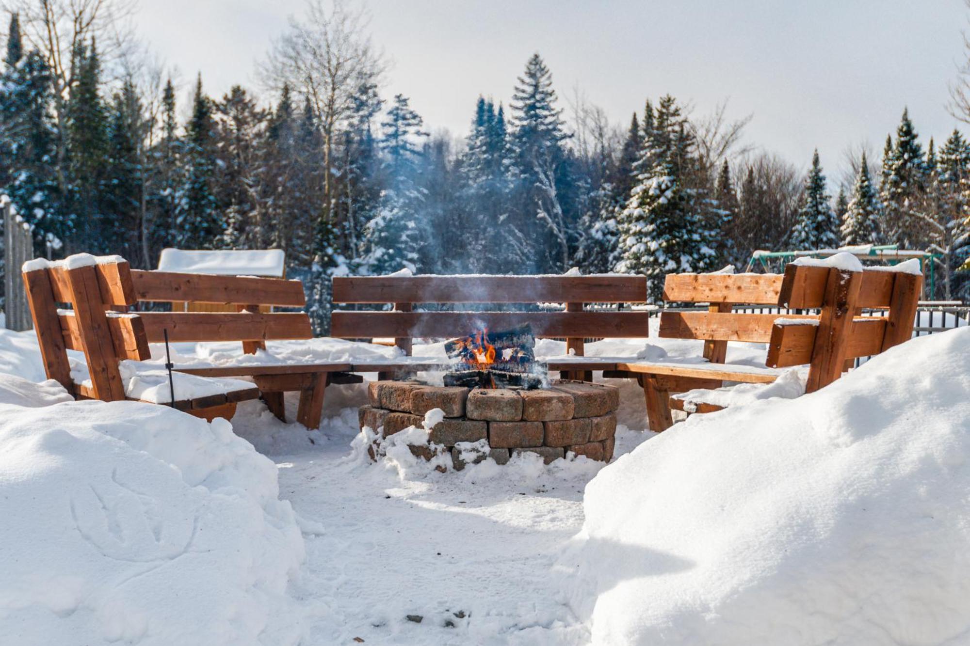 Fiddler Lake Resort Chalet 53 Cerf Mille-Isles Exterior foto